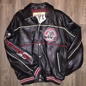 Avirex Mens  Leather Jacket